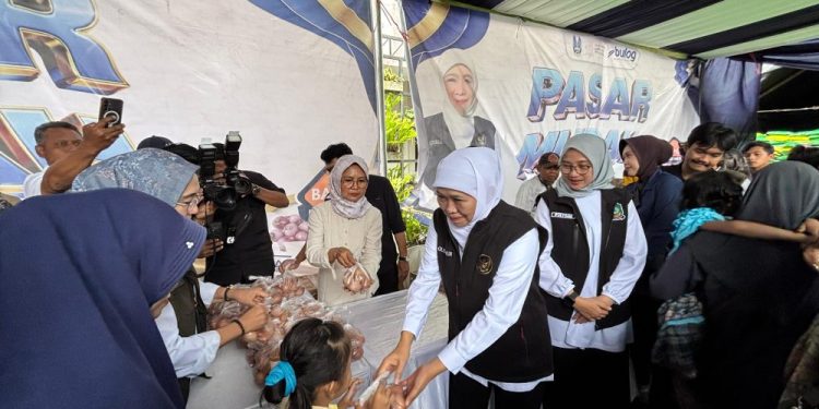 Warga Banyuwangi Antusias Sambut Pasar Murah Menjelang Idulfitri