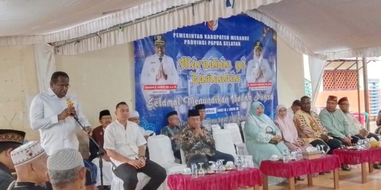 Bupati Merauke Dorong Silaturahmi Antarumat dalam Safari Ramadhan