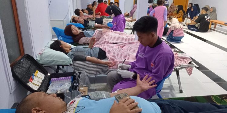 Aksi Donor Darah di Kebonagung Probolinggo Hasilkan 34 Kantong