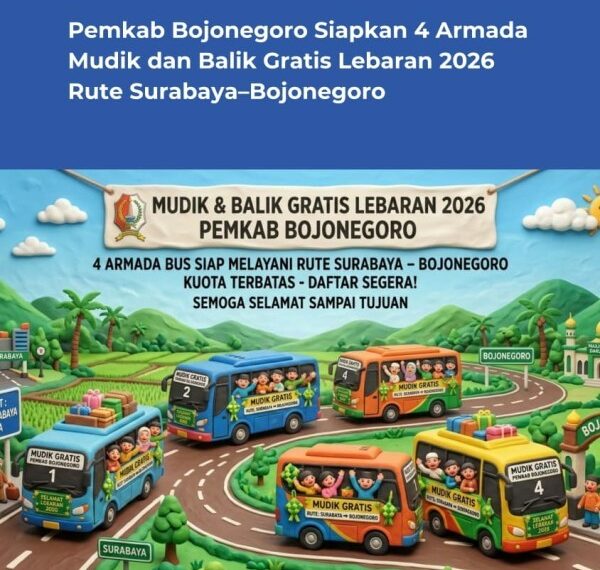 Pemkab Bojonegoro Siapkan Bus Gratis untuk Mudik Lebaran 2026