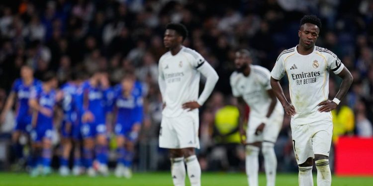 Real Madrid Tersandung di Kandang, Kalah 0-1 dari Getafe