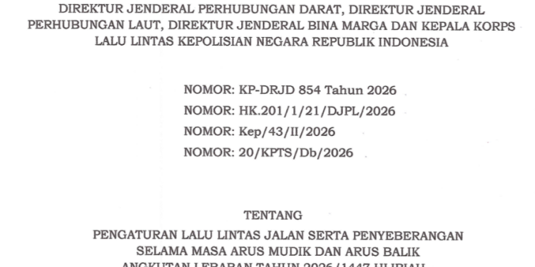 Pemerintah Susun Strategi Lalu Lintas untuk Lebaran 1447 H