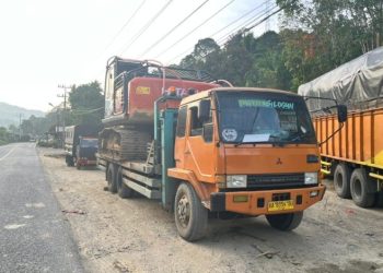 Polda Sumut Amankan Dua Ekskavator dari Tambang Emas Ilegal di Mandailing Natal