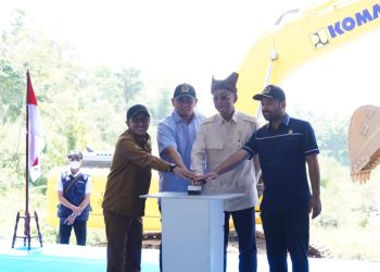 Pembangunan Sabo Dam di Tanah Datar Dimulai untuk Kendalikan Lahar Marapi