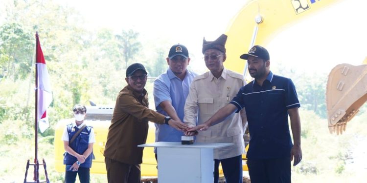 Pembangunan Sabo Dam di Tanah Datar Dimulai untuk Kendalikan Lahar Marapi