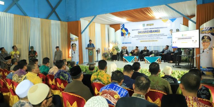 Bupati HSU Dorong Efektivitas Usulan Prioritas dalam Musrenbang