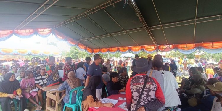 PT Pos Indonesia Merauke Salurkan Bantuan Sosial Tahap I Tahun 2026