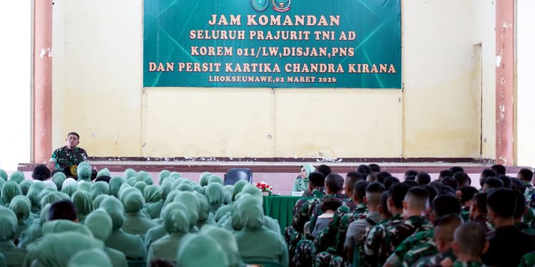 Danrem Lilawangsa Dorong Penguatan Keluarga dan Disiplin Prajurit di Bulan Ramadan