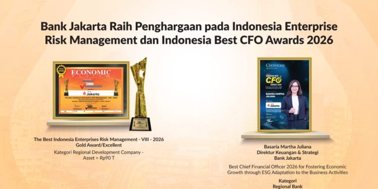 Bank Jakarta Raih Dua Penghargaan Bergengsi di Tahun 2026
