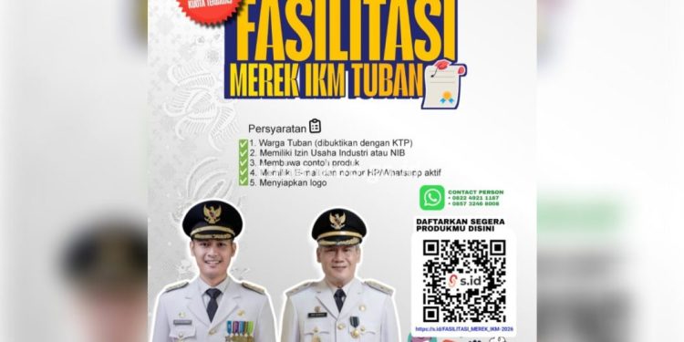 Disnakerin Tuban Fasilitasi Pendaftaran Merek untuk IKM