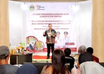 Pemkab Gresik Berikan Bantuan untuk ODHIV, Dukung Eliminasi HIV 2030
