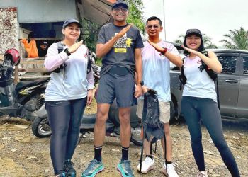 ALTI Tanam 200 Pohon di Gunung Pancar untuk Kelestarian Jalur Lari Trail
