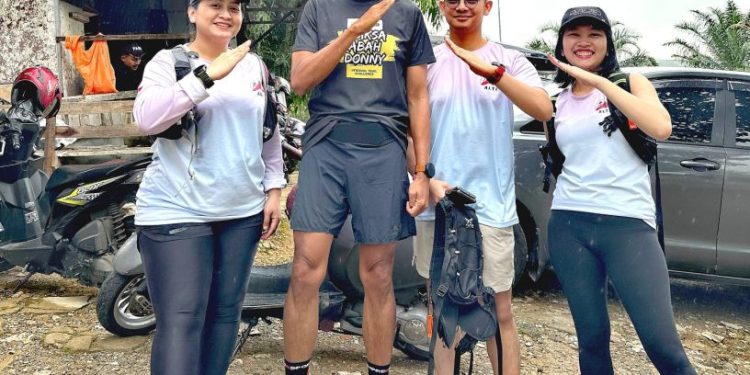ALTI Tanam 200 Pohon di Gunung Pancar untuk Kelestarian Jalur Lari Trail