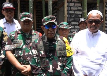 Brigjen TNI Antoninho Pantau Langsung Progres TMMD ke-127 di Sumenep