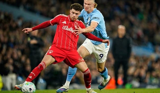 Nottingham Forest Tahan Imbang Manchester City 2-2 di Etihad Stadium