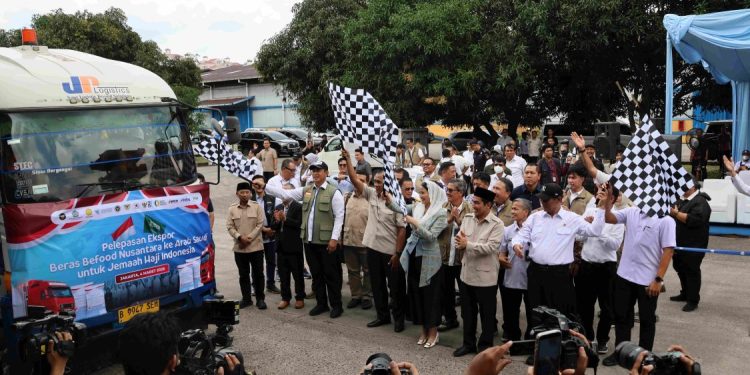 Indonesia Ekspor 2.280 Ton Beras Premium ke Arab Saudi