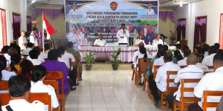Musrenbangcam Rote Ndao Dorong Peningkatan SDM dan Ekonomi
