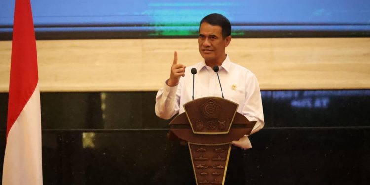 Mentan Dorong Sinergi TNI untuk Perkuat Ketahanan Pangan