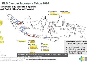 Dinas Kesehatan DKI Jakarta Luncurkan Kampanye Imunisasi Campak