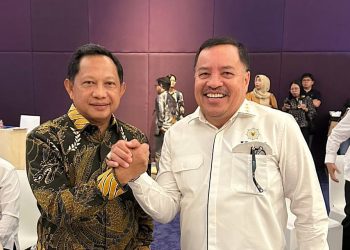 Bupati Nagan Raya Bahas Pemulihan Pascabencana dengan Mendagri