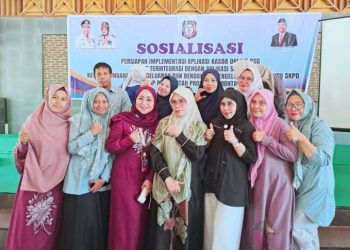 Dinkes Gorontalo Ikuti Sosialisasi Kasda Online Terintegrasi SIPD