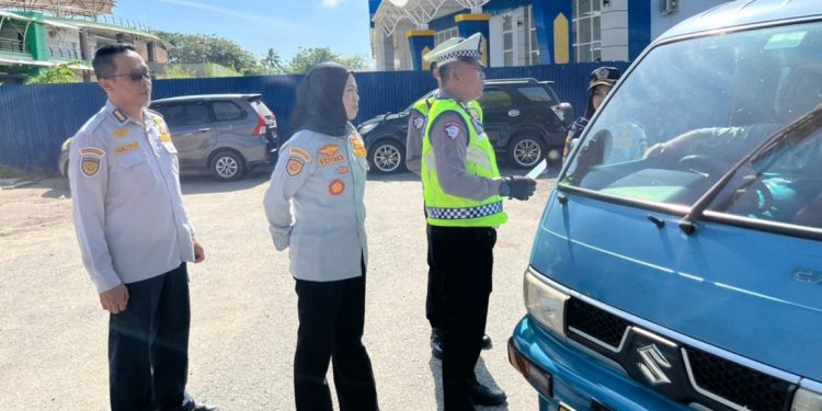 Inspeksi Dishub Gorontalo Temukan 22 Kendaraan Tidak Laik Jalan