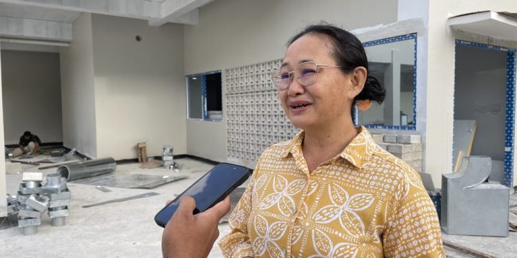 Progres Pembangunan RSUD Tipe C Raja Ampat Hampir Rampung