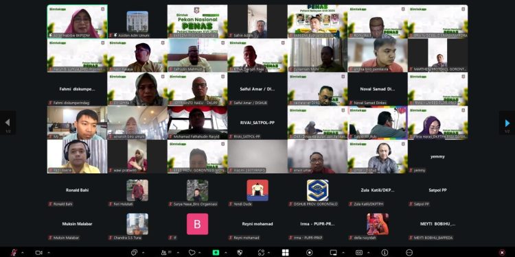Pemprov Gorontalo Gelar Bimtek E-Learning untuk Liaison Officer PENAS 2026