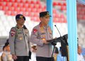Kapolri Pimpin Apel di Palembang, Tekankan Pentingnya Persatuan dan Stabilitas
