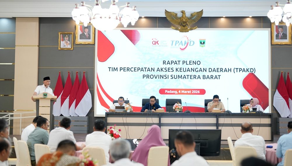 Pemprov Sumbar dan OJK Sumbar Tingkatkan Inklusi Keuangan dengan Delapan Program