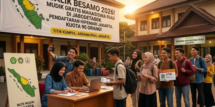 Antusiasme Mahasiswa Riau Sambut Program Balek Besamo 2026