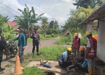 Brimob Polda NTT Diterjunkan untuk Pemulihan Pascakonflik di Flores Timur