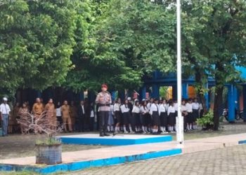Polda NTT Edukasi Siswa SMK 3 Kupang tentang Bahaya Bullying dan TPPO