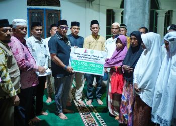 Wakil Bupati Nagan Raya Salurkan Zakat Rp5,55 Miliar di Beutong Ateuh Banggalang