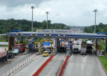 Pembatasan Kendaraan Logistik Diterapkan di Tol Pekanbaru-Dumai Selama Mudik Lebaran