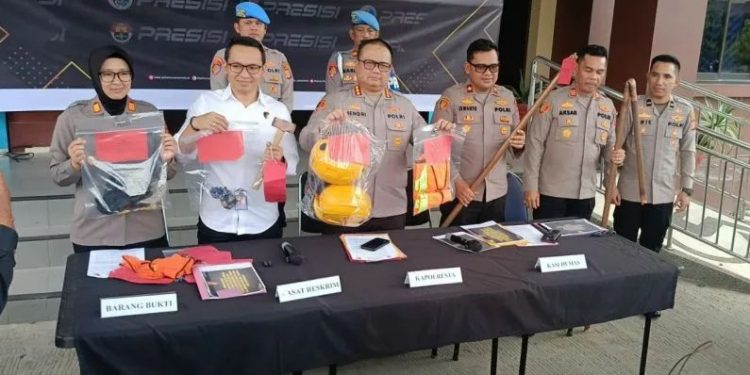 Polres Samarinda Berhasil Bongkar Sindikat Pencurian Kabel Penerangan Jalan
