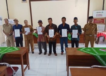 Pemerintah Kalurahan Margoagung Berikan Insentif kepada Pengurus RT dan RW