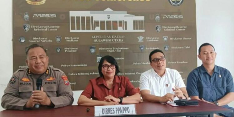 Polda Sulut Bongkar Jaringan Perdagangan Orang Internasional dan Domestik