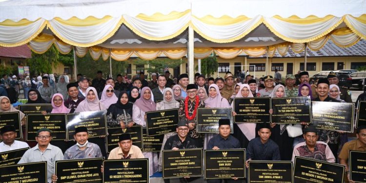 Revitalisasi 29 Sekolah di Pidie Jaya, Pendidikan Aceh Pulih dengan Cepat
