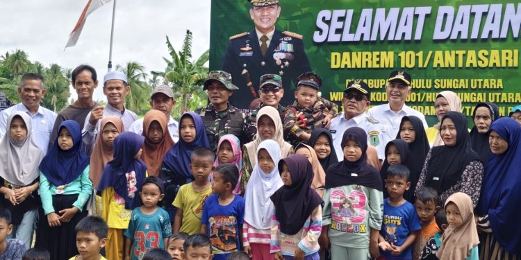 Penutupan TMMD ke-127 di HSU, Bupati Sahrujani Puji Kolaborasi TNI dan Masyarakat