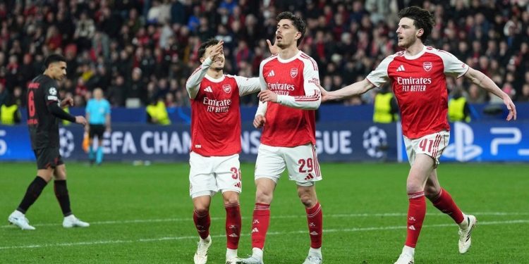 Arsenal Tahan Imbang Bayer Leverkusen Berkat Penalti Menit Akhir