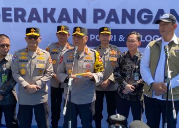 Polri dan Bulog Laksanakan Gerakan Pangan Murah Nasional