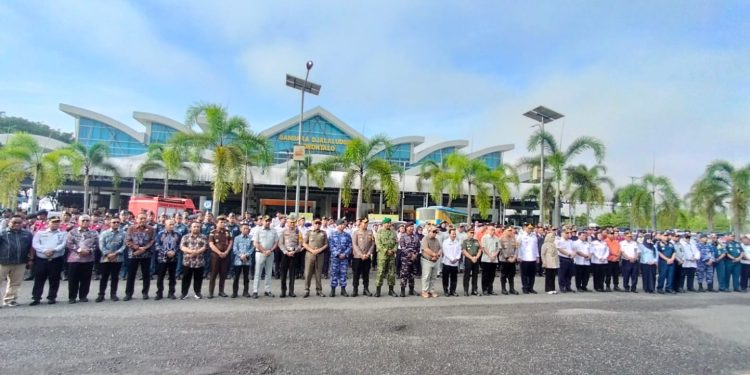 BPBD Gorontalo Ikuti Apel Pasukan Posko Terpadu Angkutan Lebaran