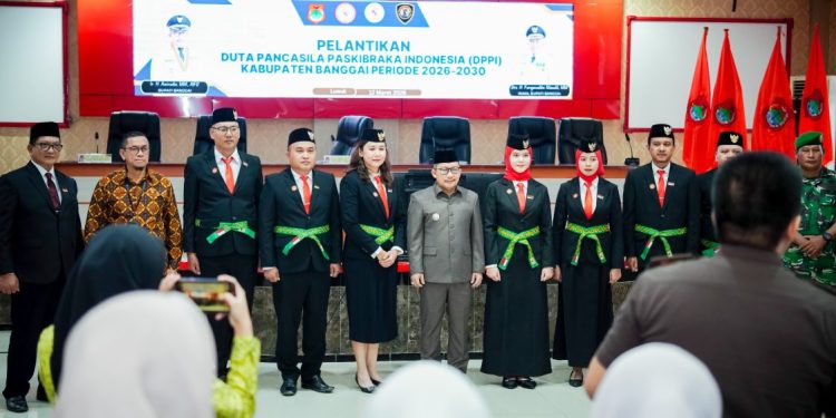 Bupati Banggai Resmi Lantik Pengurus DPPI 2026-2030 untuk Perkuat Nasionalisme