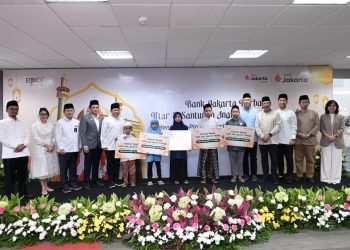Bank Jakarta Distribusikan Bantuan untuk 8.500 Anak Yatim dan Duafa
