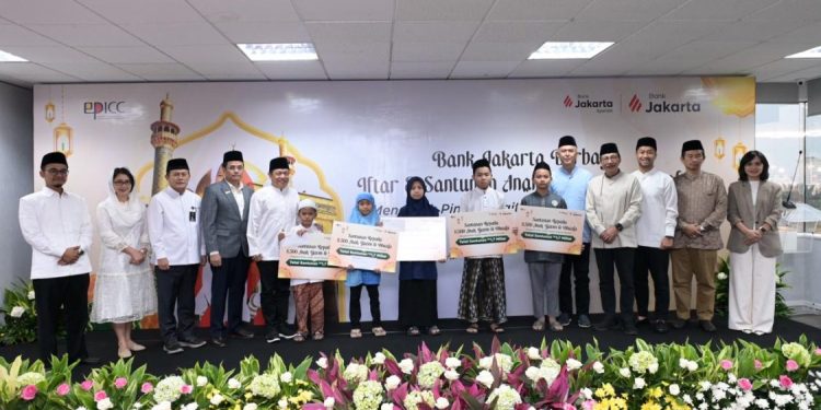 Bank Jakarta Distribusikan Bantuan untuk 8.500 Anak Yatim dan Duafa