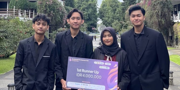 Tim UGM Raih Juara Kedua di Kompetisi Pengembangan Panas Bumi Internasional
