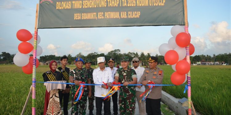 Penutupan TMMD Sengkuyung di Cilacap Sukses Dilaksanakan