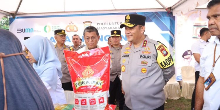 Polda Kepri Gelar Gerakan Pangan Murah untuk Stabilitas Harga