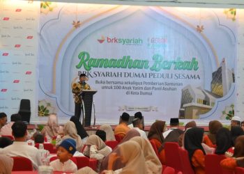 Pemko Dumai Puji Inisiatif Sosial BRK Syariah untuk Anak Yatim